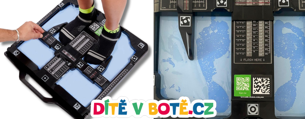 Sidas feet revelator IQ v Dítě v botě CZ